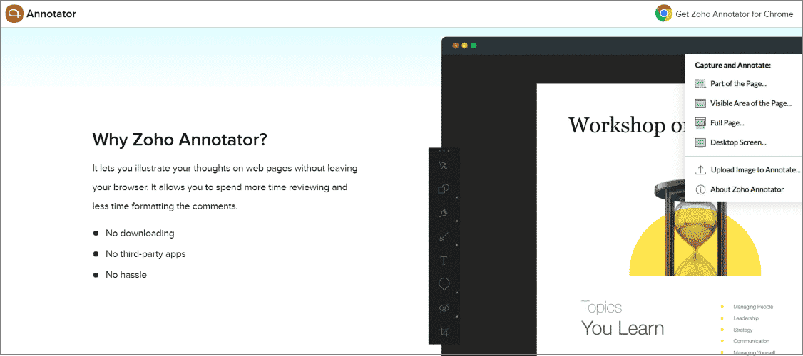 zoho annotator