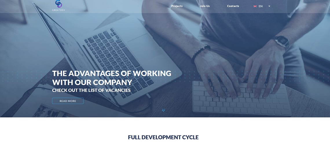 GreatDev Website - GreatDev