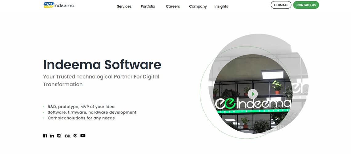 Indeema Software Website - Indeema Software