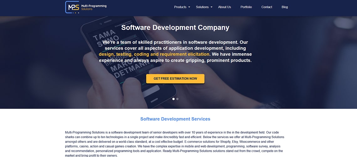 Multi Programming Solutions Website - Multi-Programming Solutions