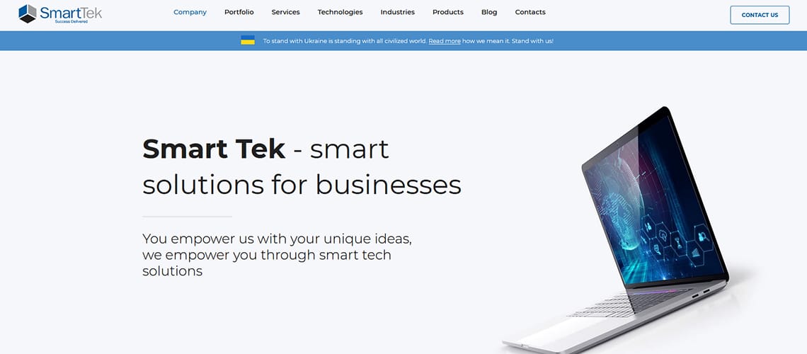 Smart Tek Solutions and Services Website - Smart Tek