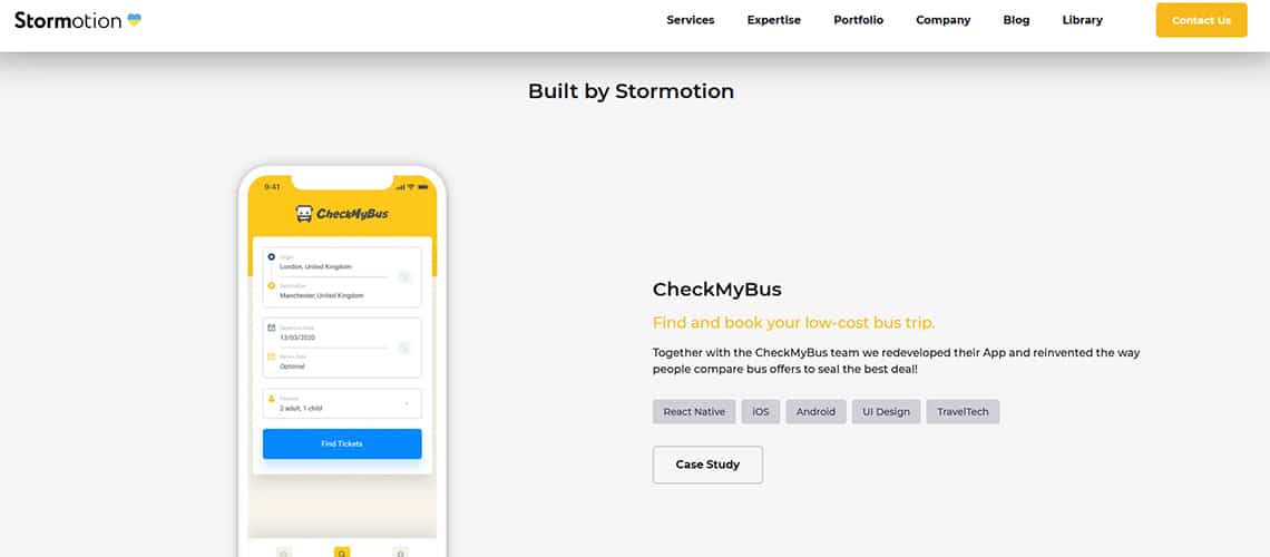 Stormotion Website - Stormotion